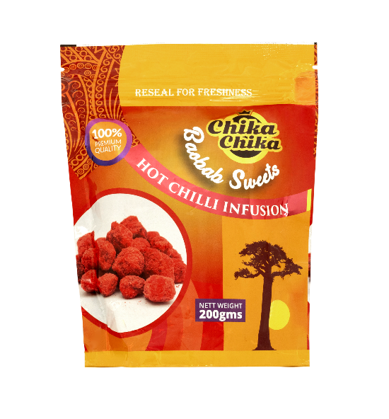 Baobab (Mbuyu) Sweets Hot Chilli Infused Flavoured 200g East African