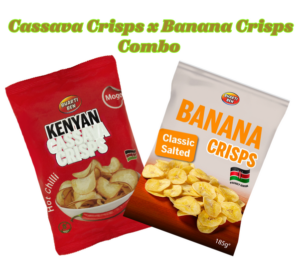 Banana & Cassava Crisps Combo | Select Your Flavours