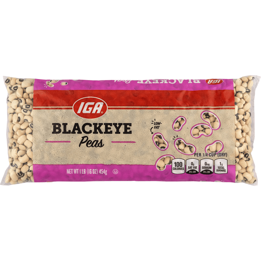 IGA Blackeye Peas 454g