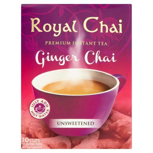 Royal Chai Ginger Unsweetened 180g | 10 Sachets