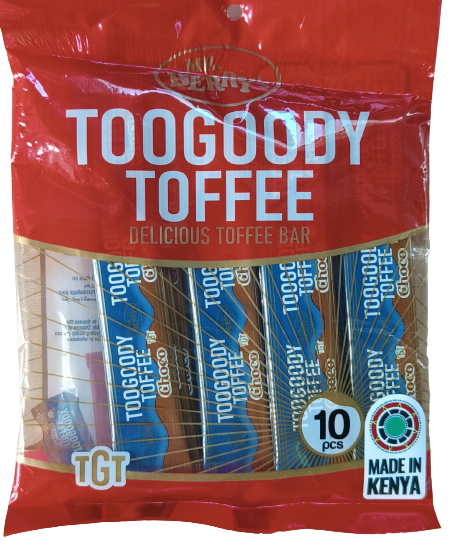Mr. Berry's TooGoody Toffee Choco Chew Bar 10 Pcs