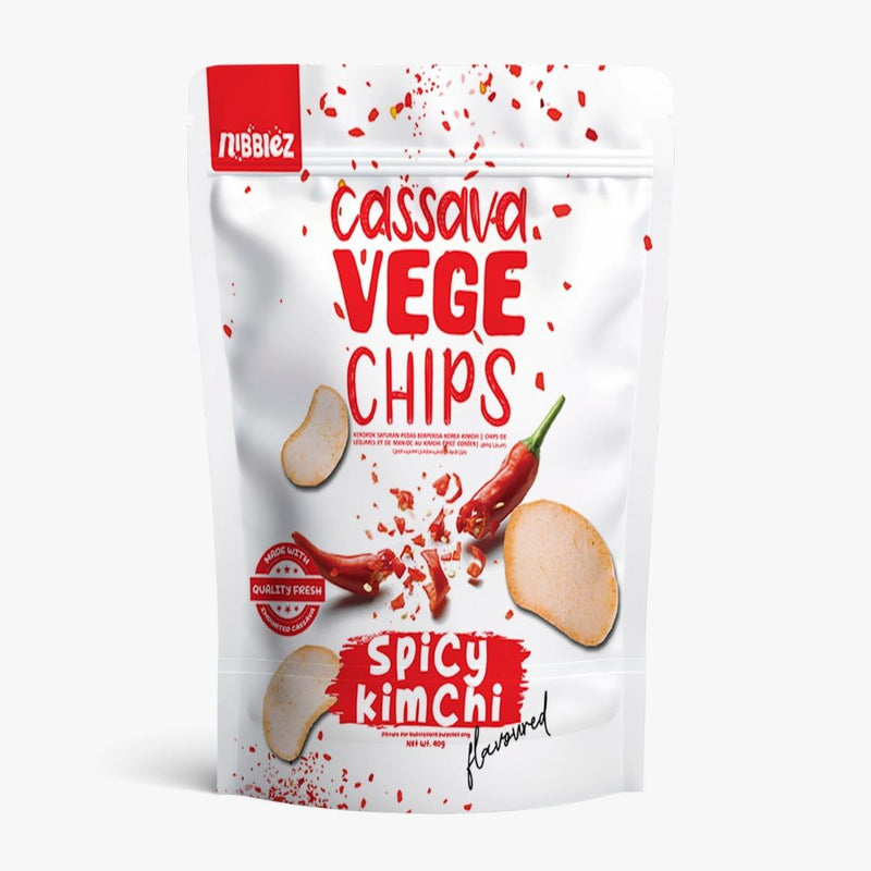 Nibblez Cassava Vege Chips | 3 For £5 | Choose Your Flavours (Malaysian)