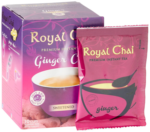 Royal Chai Ginger Sweetened 200g | 10 Sachets