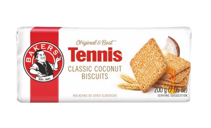 Bakers Tennis Classic Coconut Biscuits 200g