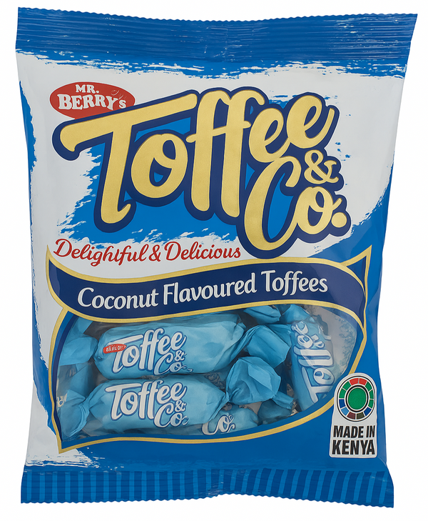 Mr Berry's Toffee & Co. Coconut Flavoured Toffee 150g
