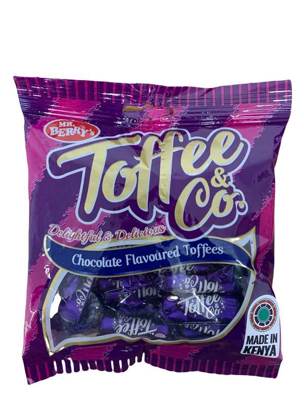 Mr Berry's Toffee & Co. Chocolate Flavoured Toffee 150g