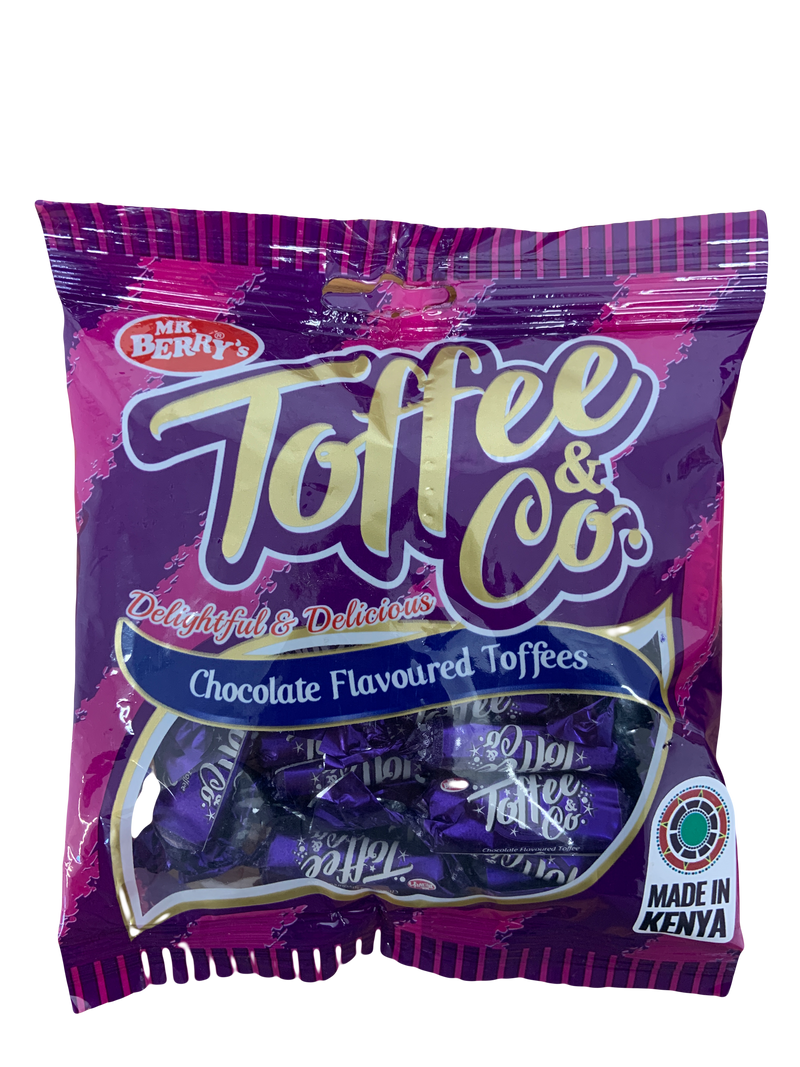Mr Berry's Toffee & Co. Chocolate Flavoured Toffee 150g
