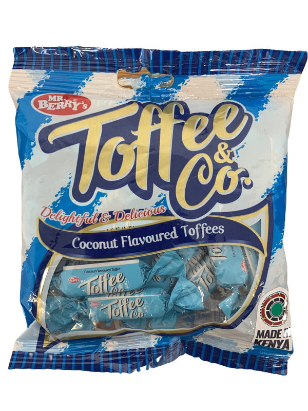 Mr Berry's Toffee & Co. Coconut Flavoured Toffee 150g