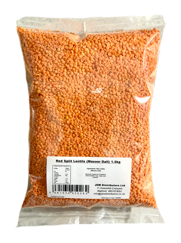 JDM Red Split Lentils (Masoor Dall) 1.5kg