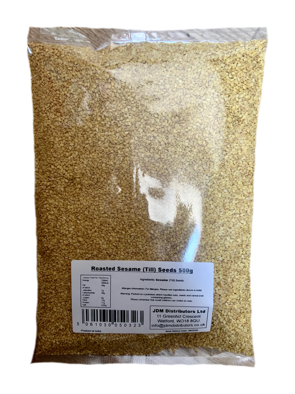 JDM Roasted Sesame (Till) Seeds 500g