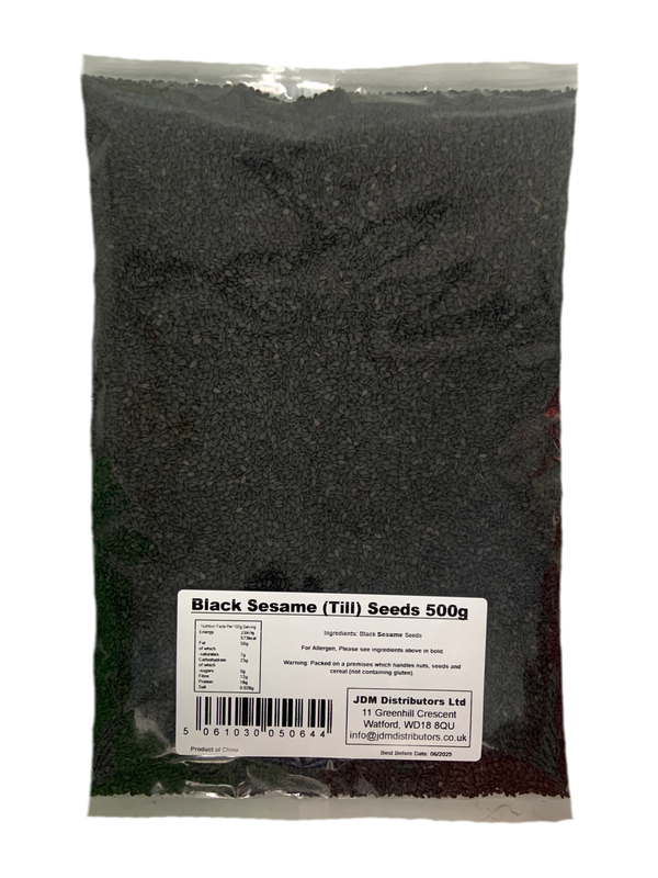 JDM Black Sesame (Till) Seeds 500g