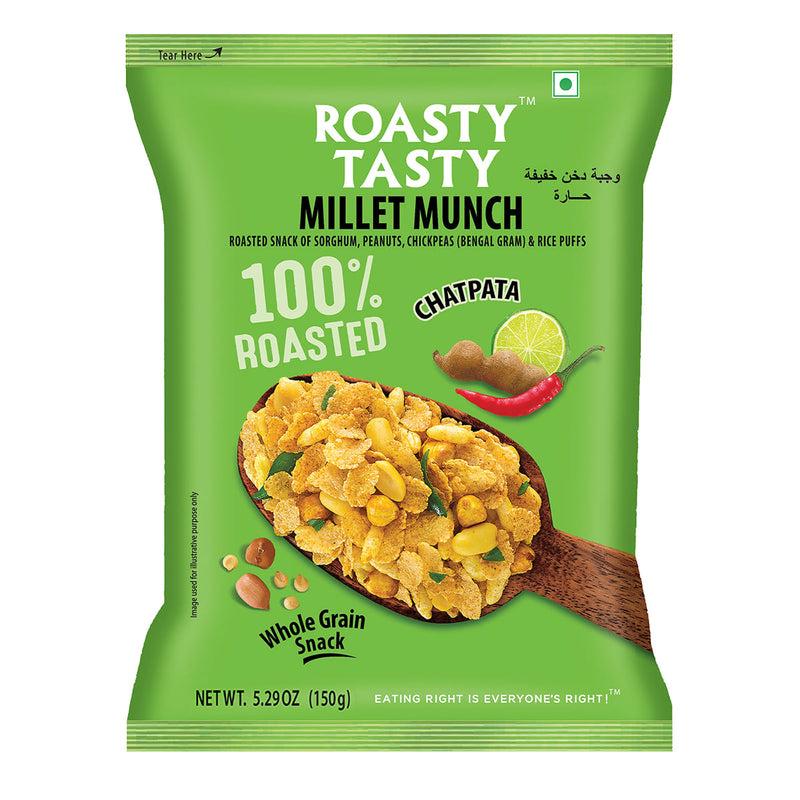 Roasty Tasty Millet Munch Chatpata 150g