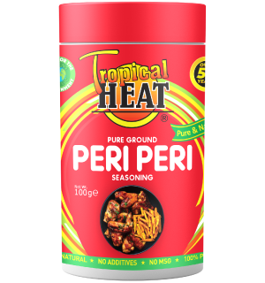 Tropical Heat Pure Ground | Peri Peri Seasoning | Net Weight 100g.