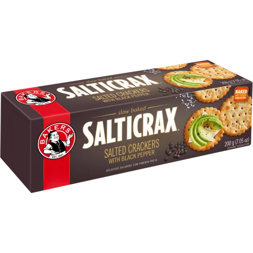 Bakers Salticrax Salted Crackers 200g