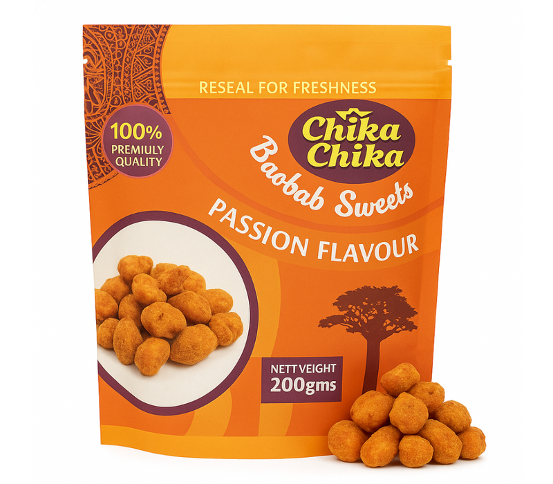 Baobab (Mbuyu) Sweets Passion Flavour 200g
