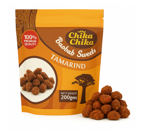Baobab (Mbuyu) Sweets Tamarind Gum Flavour 200g