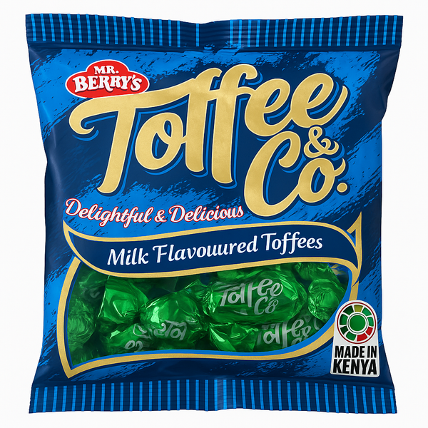 Mr Berry's Toffee & Co. Milk Flavoured Toffee 150g