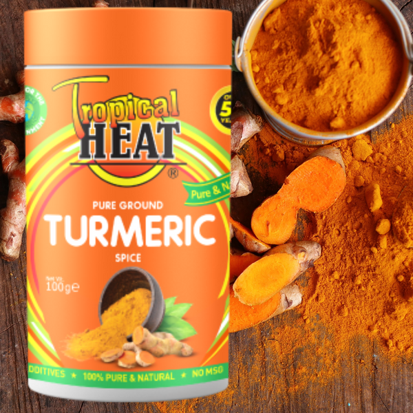 Tropical Heat |Pure Ground Turmeric Ground | Net Weight 50g.