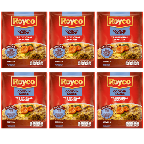 Royco Cook-In-Sauce Traditional Bobotie 6 x 50g