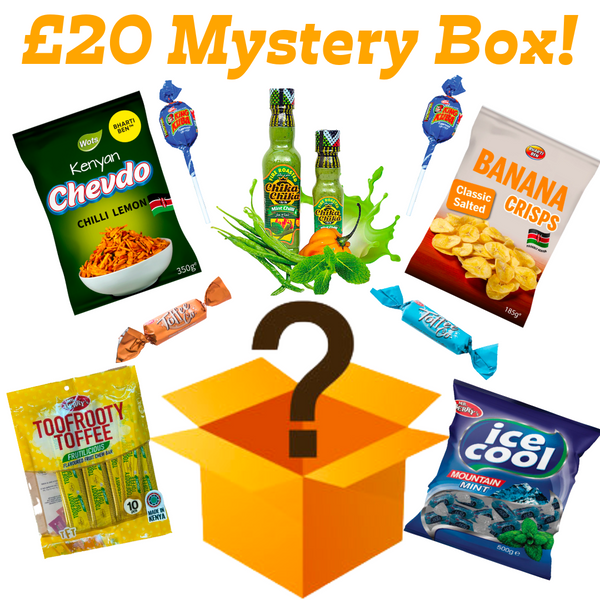 £20 Mystery Box | Kenyan Snacks & Sweets