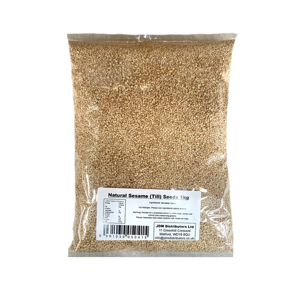 JDM Natural Sesame (Till) Seeds 1kg (Best Before Date 08/25)