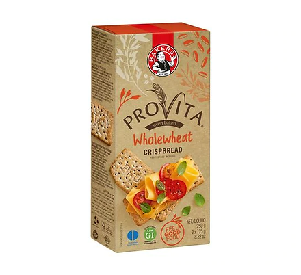 Bakers Provita Wholewheat Crispbread 200g