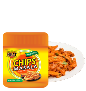 Tropical Heat |Pure & Natural Chips Masala ( Spice Seasoning )Net Wt.100g