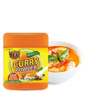 Tropical Heat | Pure & Natural New Improved Recipe ( Curry Powder ) | Net Weight 100g