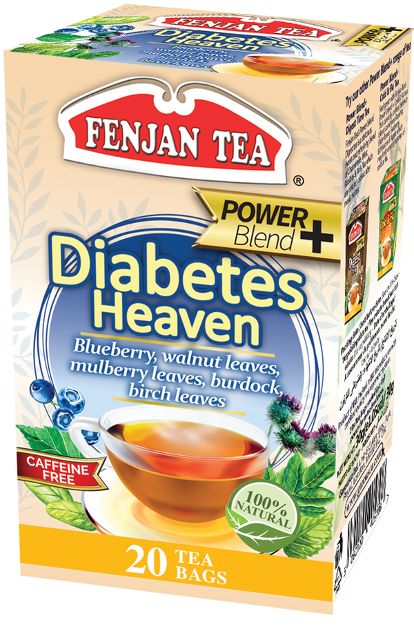 Fenjan Diabetes Heaven Tea 30g | Caffeine Free | 20 Tea Bags