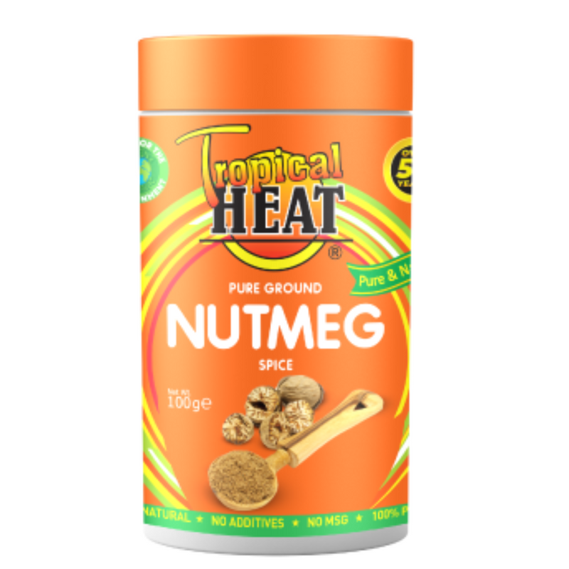 Tropical Heat | Pure Ground Nutmeg  Seasoning| Net Weight 50gm.