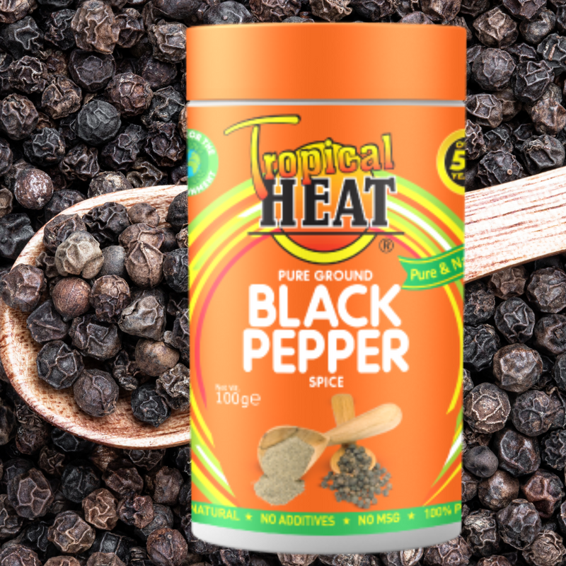 Tropical Heat | Black Pepper | Net Weight 50g