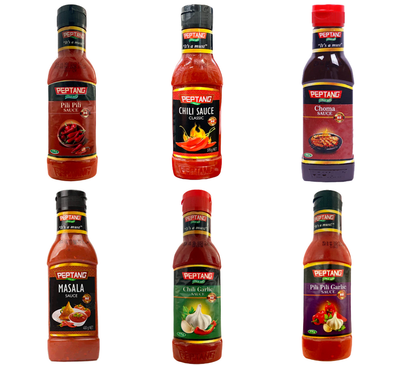 Peptang Chilli Sauce Bundle | 6 Hot Sauces