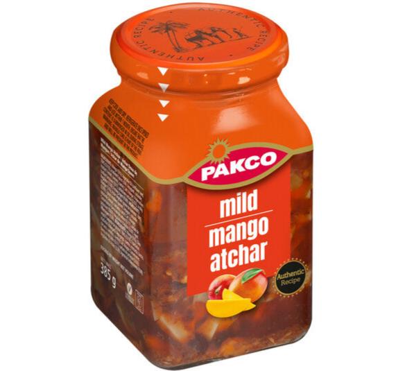 Pakco Mild Mango Pickle Atchar 385g