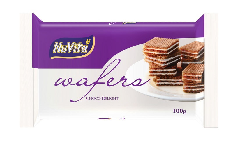 Nuvita Wafers Choco Delight 100g(Best before 24/11/2023)