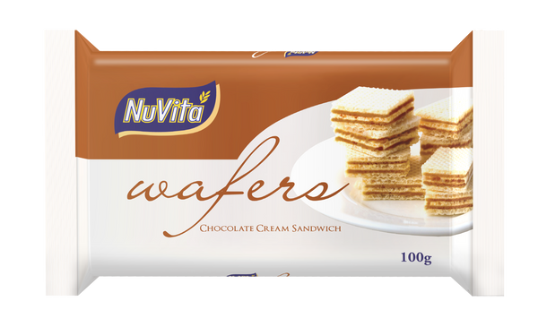 Nuvita Wafers Chocolate Cream Sandwich 100g (Best before 24/11/2023)