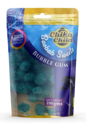 Baobab (Mbuyu) Sweets Bubble Gum Flavour 200g